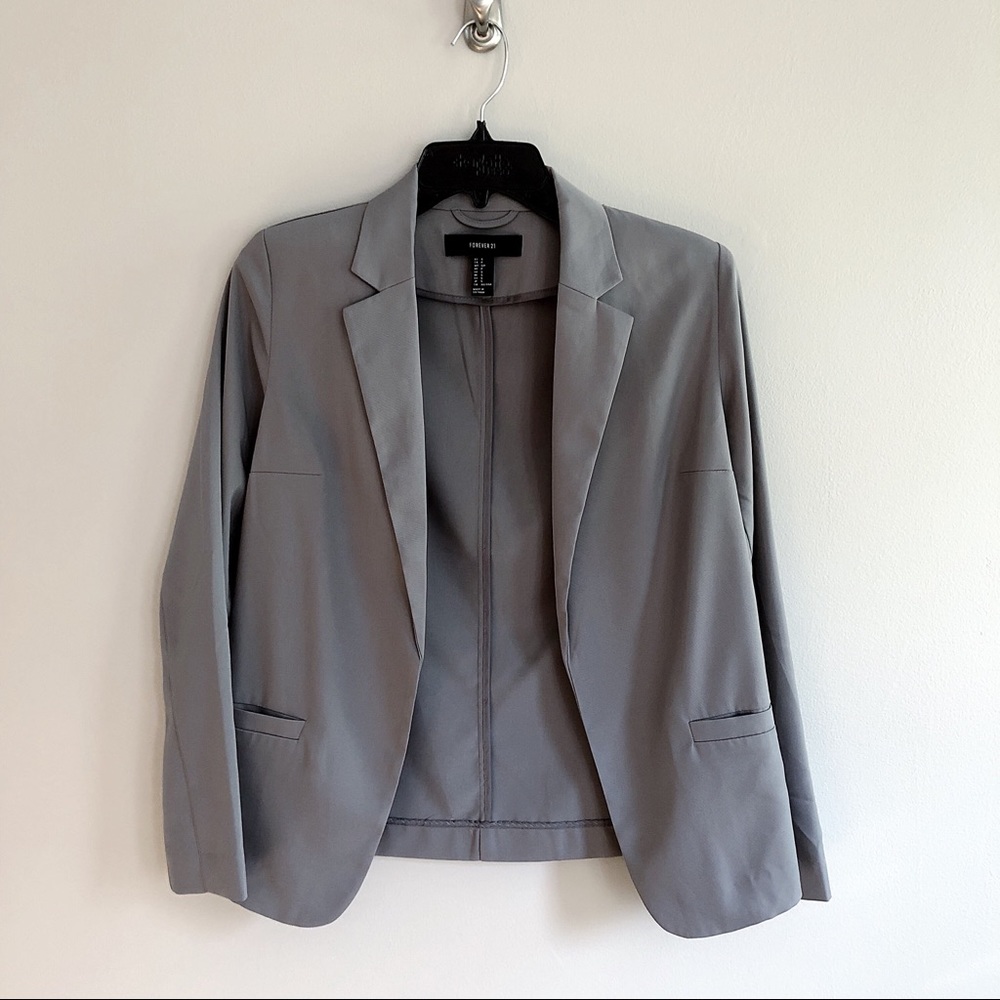 Gray Blazer